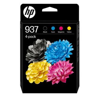 HP 937 - Confezione da 4 - nero, giallo, ciano, magenta - originale - cartuccia…