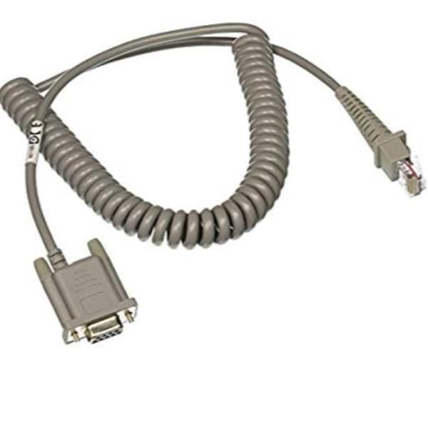 Datalogic CAB-408 - Cavo seriale - DB-9 (F) - 2.9 m - avvolto a spirale - per C…