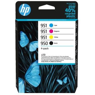 HP 951/950XL COMBO PACK CONFEZIONE DA 4 INK CIANO MAGENTA GIALLO NERO