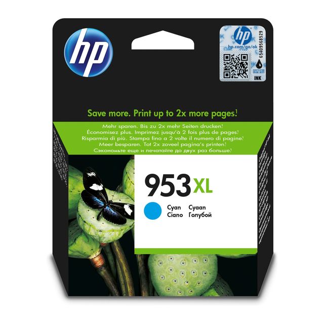 HP 953XL - 18 ml - Hohe Ergiebigkeit - Cyan -