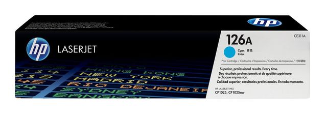 HP Cartuccia Toner originale ciano LaserJet 126A