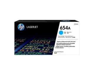 HP Cartuccia Toner originale ciano LaserJet 654A
