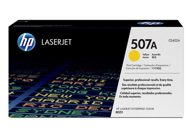 HP Cartuccia Toner originale giallo LaserJet 507A - 6000 pagine - Giallo - 1 pz