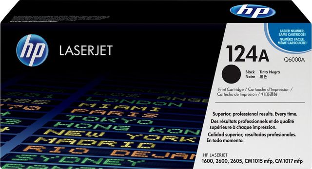HP Cartuccia Toner originale nero LaserJet 124A