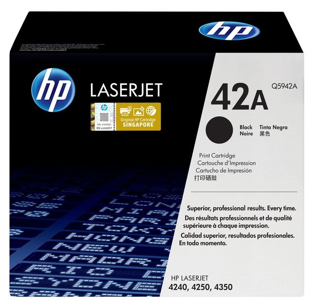 HP Cartuccia Toner originale nero LaserJet 42A