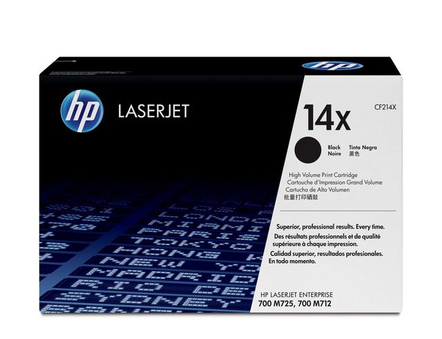 HP Cartuccia Toner originale nero ad alta capacita LaserJet 14X