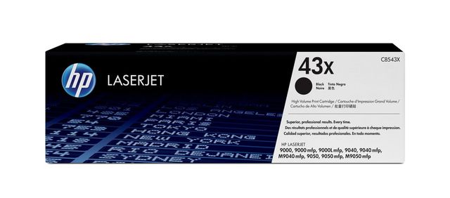 HP Cartuccia Toner originale nero ad alta capacita LaserJet 43X