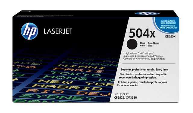 HP Cartuccia Toner originale nero ad alta capacita LaserJet 504X