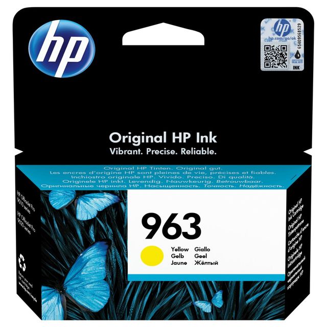 HP Cartuccia di inchiostro giallo originale 963