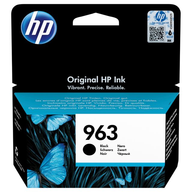 HP Cartuccia di inchiostro nero originale 963
