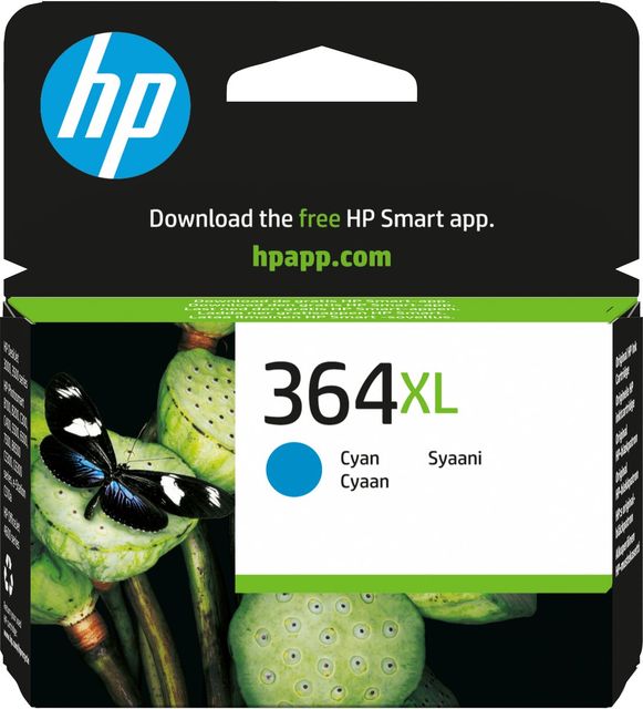 HP Cartuccia originale inchiostro ciano ad alta capacitÃ  364XL