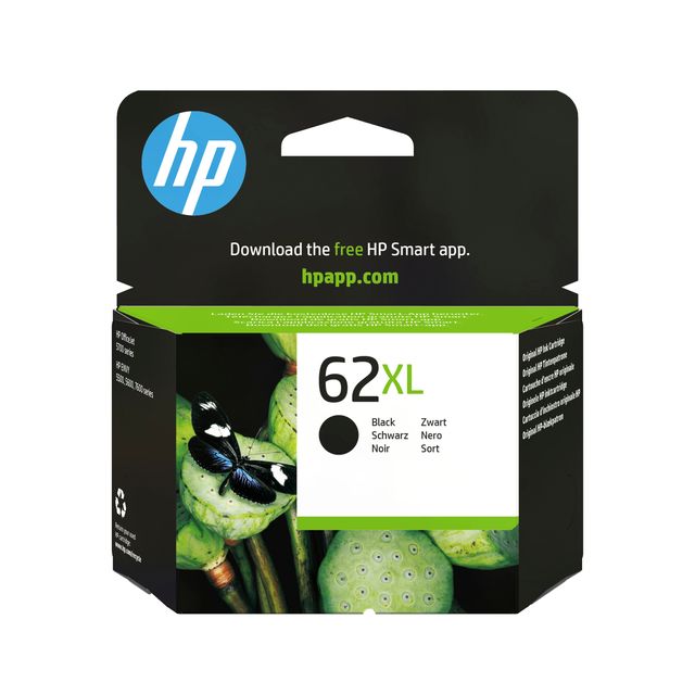 HP Cartuccia originale inchiostro nero ad alta capacita 62XL - Resa elevata (XL…