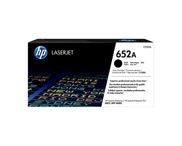 HP Cartuccia toner originale nero LaserJet 652A