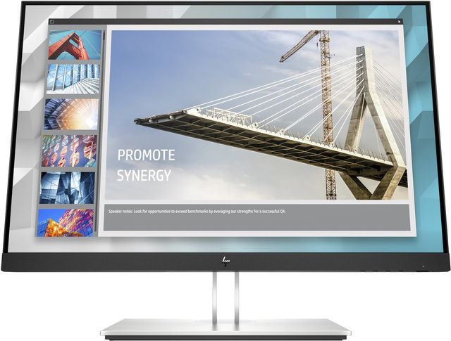 HP E-Series E24i G4 61 cm (24") 1920 x 1200 Pixel WUXGA Nero, Argento