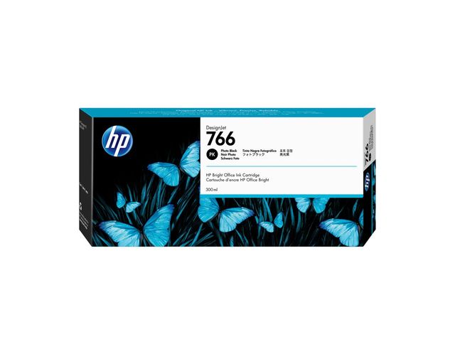 HP INC CARTUCCIA NERO FOTO HP 766 300ML