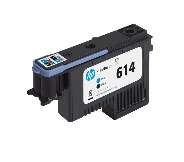 HP INC HP 618 TESTINA NERO/CIANO STITCH