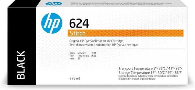 HP INC HP 624 775ML BLACK DYE SUBLIMATION