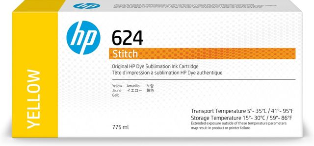 HP INC HP 624 775ML YELLOW DYE SUBLIMATION