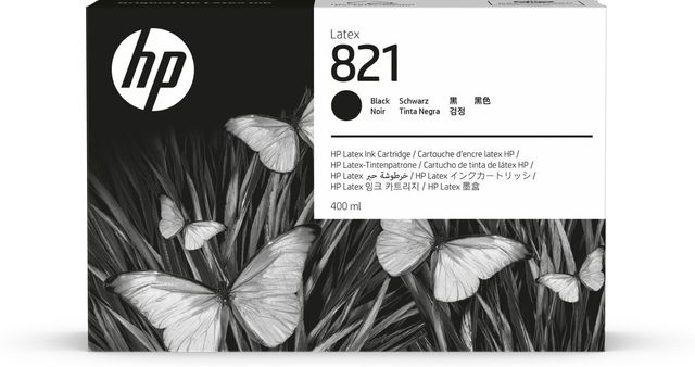 HP INC HP 821A 400 ML BLACK LATEX INK