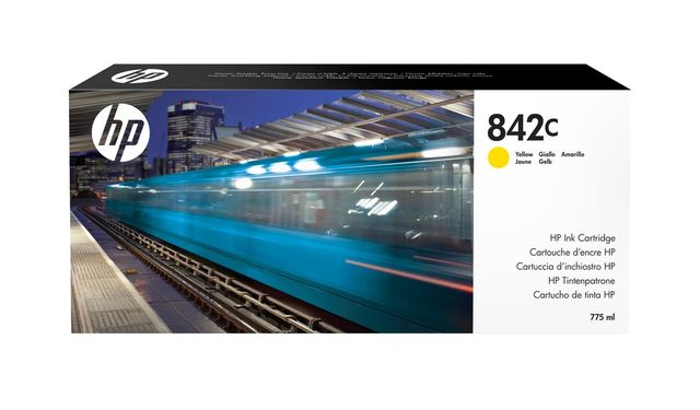 HP INC HP 842C 775-ML YELLOW INK CARTRIDGE