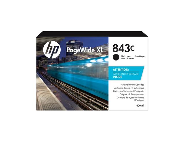 HP INC HP 843C 400-ML BLACK INK CARTRIDGE