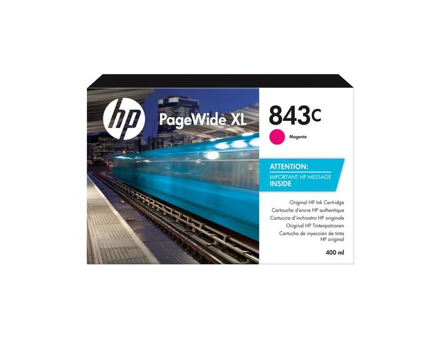 HP INC HP 843C 400-ML MAGENTA INK CARTRIDG