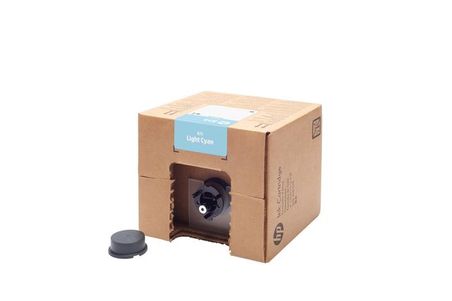 HP INC HP 873 3-LITER LT CYAN LATEX INK