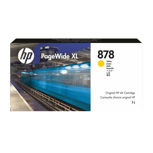 HP INC HP 878 PAGEWIDE XL GIALLO DA 1L