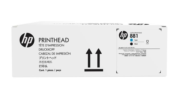 HP INC HP 881 CYAN AND BLACK PRINTHEAD