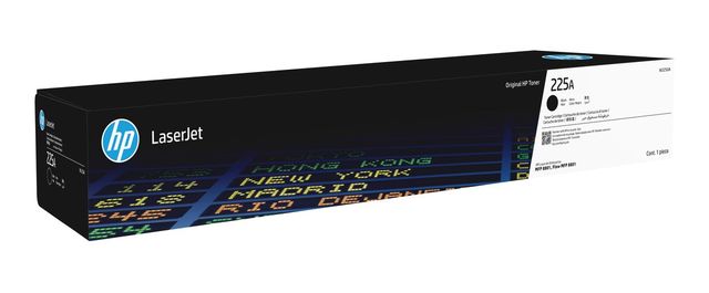 HP LaserJet Cartuccia toner nero originale 225A, 45000 pagine, Nero, 1 pz