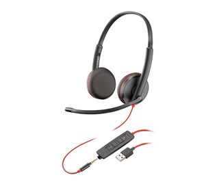 HP Poly Blackwire 3225 Stereo USB-A Headset (Bulk) Auricolare Cablato A Padigli…