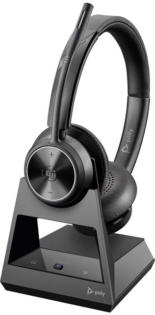 HP Poly Savi 7320 Office Stereo DECT 1880-1900 MHz Headset Auricolare Cablato A…