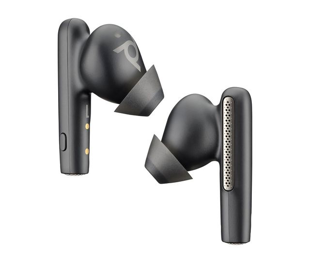 HP Poly Voyager Free 60 UC Carbon Black Earbuds +BT700 USB-C Adapter +Basic Cha…