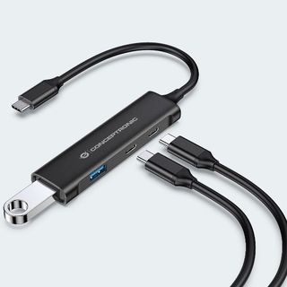 4-PORT USB 3.0 HUB 2 USB-C 2USB A