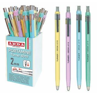 ARDA TURNER - Portamina - B - tinte pastello - 2 mm - retrattile (pacchetto di …