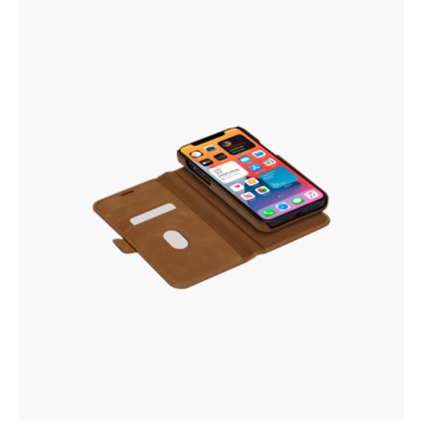 Dbramante 1928 Lynge - Custodia in Pelle per iPhone 12 Pro Max - Cuoio