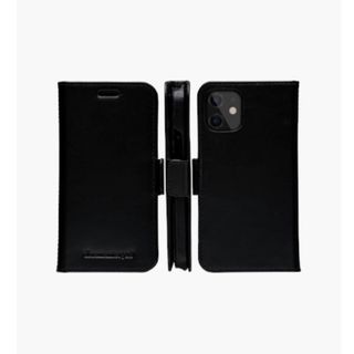 Dbramante 1928 Lynge - Custodia in Pelle per iPhone 12 mini - Nero