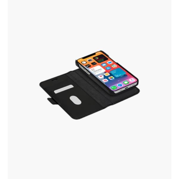 Dbramante 1928 Lynge - Custodia in Pelle per iPhone 1212 Pro- Nero