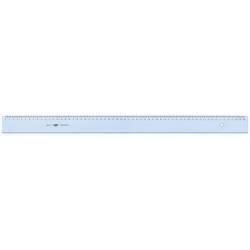 ARDA UNI - Righello - 40 cm - grigio fumo - polistirene