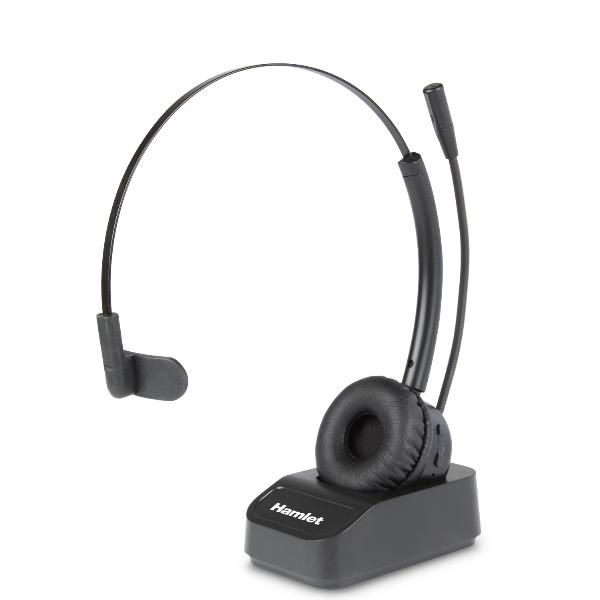 Hamlet HHEADM-BTM - Cuffie con microfono - on-ear - Bluetooth - senza fili
