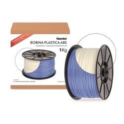 Hamlet HP3DXROLB2WT Bobina 1Kg di filamento universale ABS 1.75mm Termosensibil…