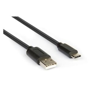 Hamlet XCU2A-UC-MM18 Cavo da USB-C a USB A 2.0 MM 180 cm Nero
