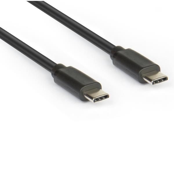 Hamlet XCUC-UC-MM18 - Cavo USB - USB-C (M) a USB-C (M) - USB 2.0 - 1.8 m - nero