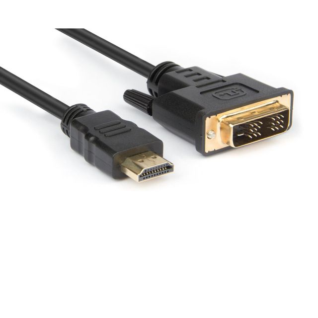 Hamlet XVCHDM-DV18 - Cavo adattatore - HDMI maschio a DVI-D maschio - 1.8 m - s…