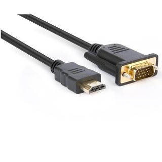 Hamlet XVCHDM-VGA180 - Cavo adattatore - HDMI maschio a HD-15 (VGA) maschio - 1…
