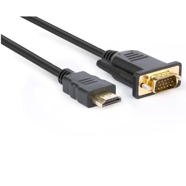 Hamlet XVCHDM-VGA180 - Cavo adattatore - HDMI maschio a HD-15 (VGA) maschio - 1…