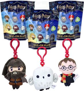 Harry Potter Blindbag Clip-on Peluche assortitis 12x14cm