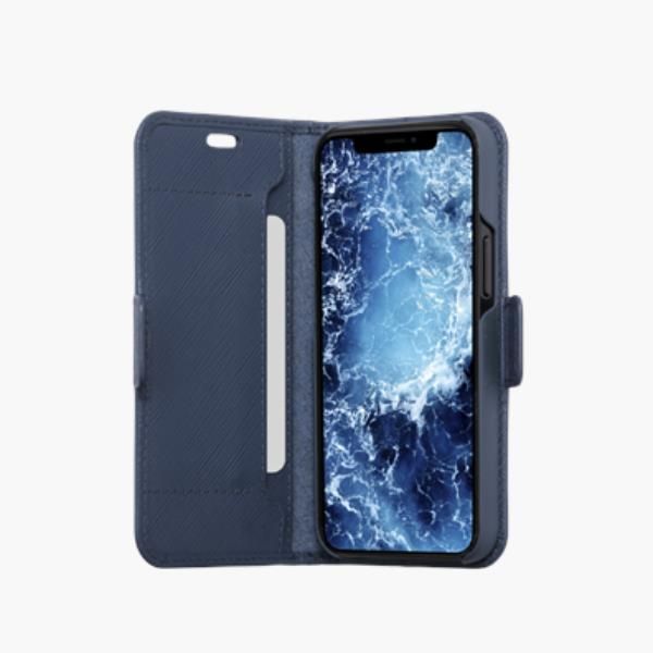 Dbramante 1928 Milano - Custodia in pelle Soffiano per iPhone 12 mini - Blu