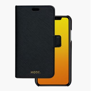 Dbramante 1928 New York - Custodia in Pelle Saffiano per iPhone 11XR - Nero