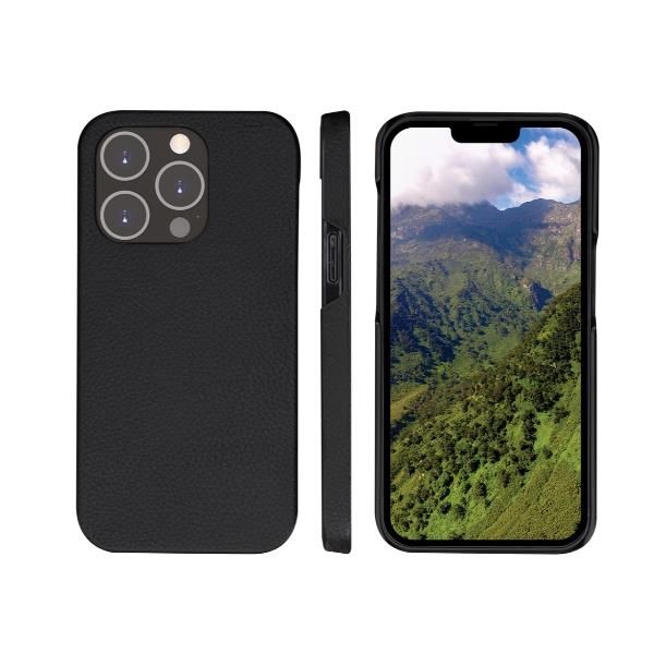 Dbramante 1928 New York - Custodia in Pelle per iPhone 14 Pro - Nero
